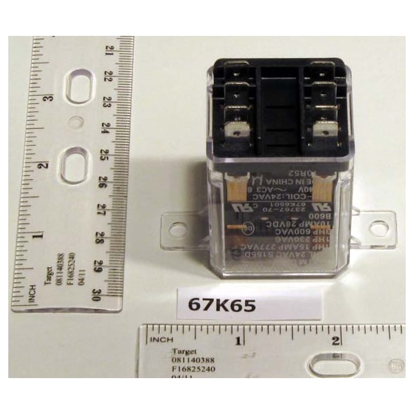 67K65 24V Dpdt Fan Control Relay